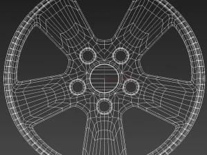 car rim 7 3D Model