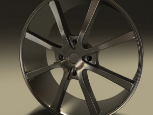 car rim 8 Modelo 3D