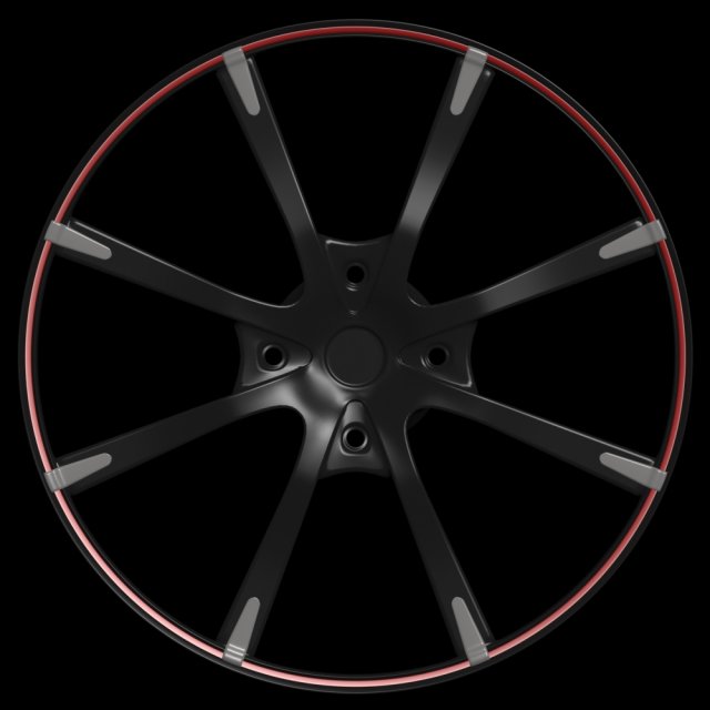 car rim 8b Modelo 3D .c4d .max .obj .3ds .fbx .stl .blend 