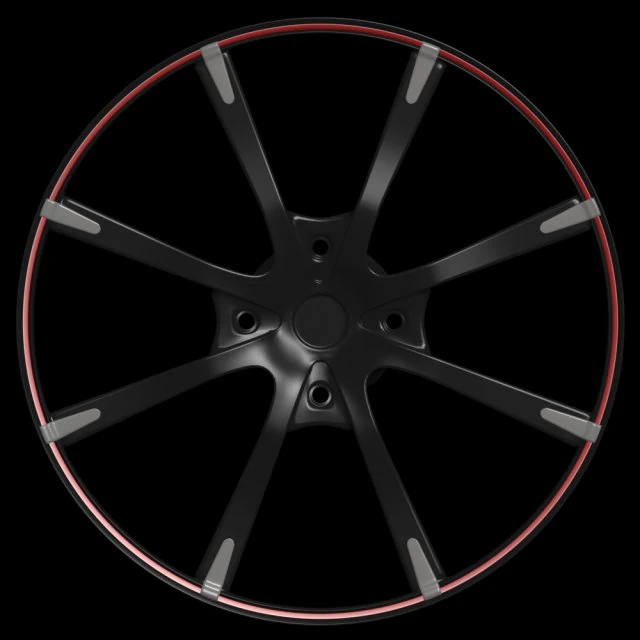 car rim 8b 3D Model .c4d .max .obj .3ds .fbx .stl .blend 