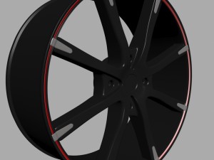 car rim 8b Modelo 3D