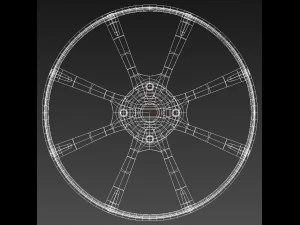 car rim 8b 3D Model
