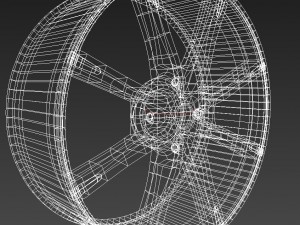car rim 8b Modelo 3D