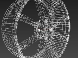 car rim 8b 3D Model