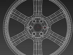 car rim 9 Modèle 3D