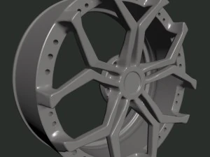 car rim 10 3D Model