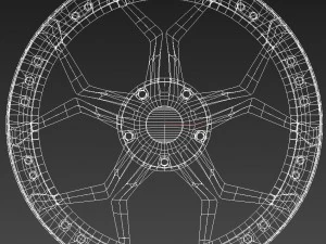 car rim 10 3D Model