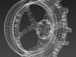 car rim 10 3D Model