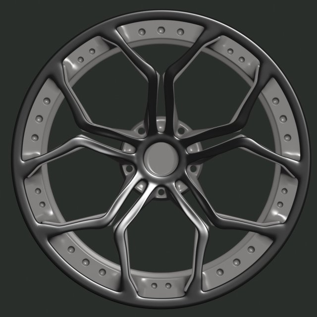car rim 10b Modelo 3D .c4d .max .obj .3ds .fbx .stl .blend 