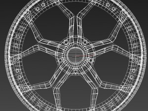 car rim 10b Modelo 3D