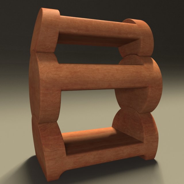 wooden bedside table 3D-Modell .c4d .max .obj .3ds .fbx .stl .blend 
