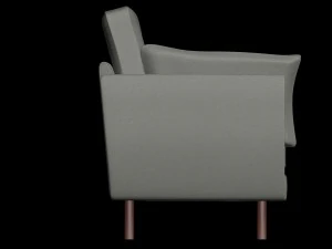 sofa and pillows 3D Model