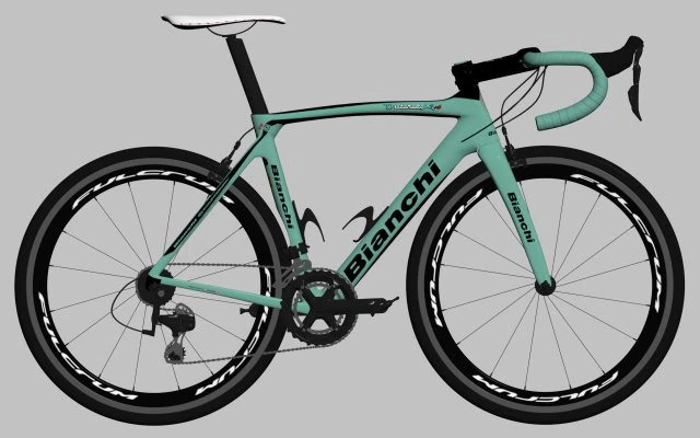 Bianchi oltre xr4 roadbike 3D Model .c4d .max .obj .3ds .fbx .stl .blend 