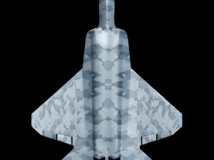 f-22 raptor fighter-jet Model 3D