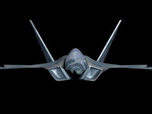 f-22 raptor fighter-jet Model 3D