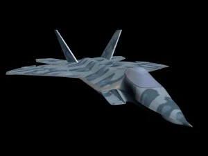 ca&ccedil;a a jato f-22 raptor Modelo 3D
