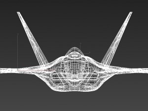 f-22 raptor fighter-jet Model 3D