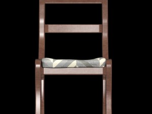 wooden chair Modèle 3D
