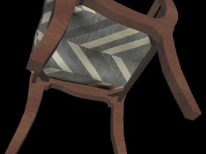 wooden chair 3D Model