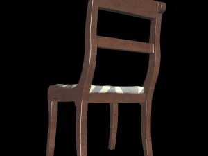 wooden chair 3D Model