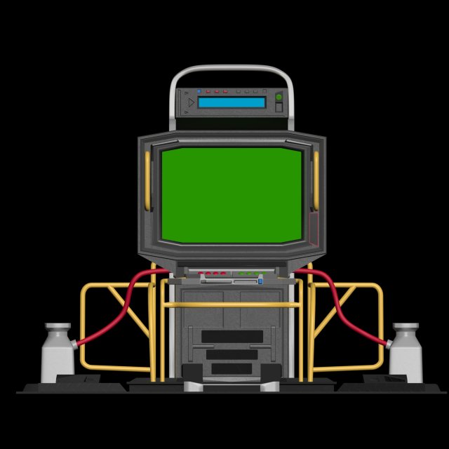 industrial computer 3D मॉडल .c4d .max .obj .3ds .fbx .stl .blend 