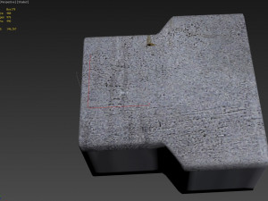 set of pavement modular sett 3D मॉडल