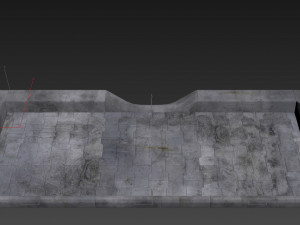 set of pavement modular sett 3D मॉडल