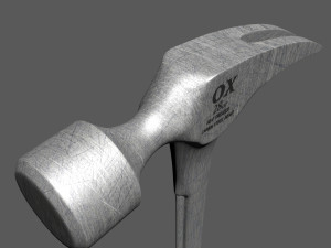 claw hammer 3Dモデル