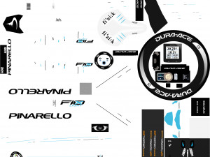 Roadbike pinarello dogma f10 x-light Modèle 3D