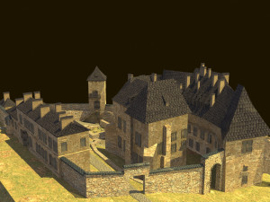 saltworks castle in wieliczka cracow poland 3D Model