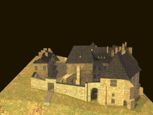 saltworks castle in wieliczka cracow poland Modelo 3D