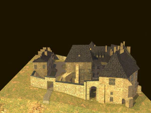 saltworks castle in wieliczka cracow poland 3D Model