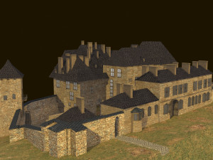 saltworks castle in wieliczka cracow poland Modelo 3D