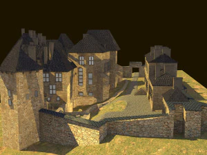 saltworks castle in wieliczka cracow poland 3D Model