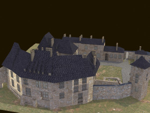 saltworks castle in wieliczka cracow poland Modelo 3D