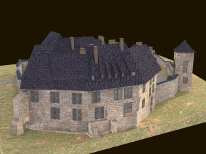 saltworks castle in wieliczka cracow poland Modelo 3D