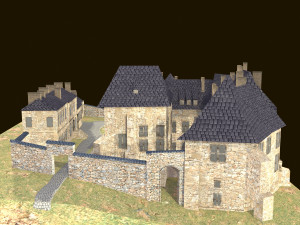 saltworks castle in wieliczka cracow poland Modelo 3D