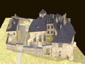 saltworks castle in wieliczka cracow poland 3D Model