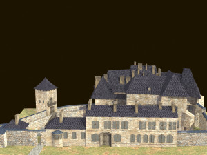 saltworks castle in wieliczka cracow poland Modelo 3D