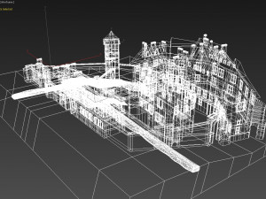 saltworks castle in wieliczka cracow poland Modelo 3D