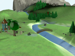 moominvalley 3D Model