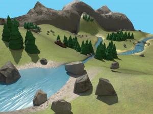 moominvalley 3D Model
