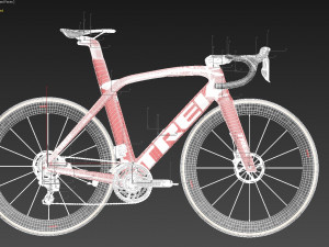 Roadbike trek madone slr 9 disc etap Modèle 3D