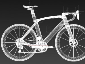 Roadbike trek madone slr 9 disc etap Modello 3D