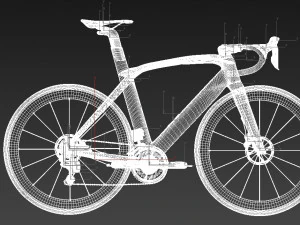 Roadbike trek madone slr 9 disc etap 3D Model