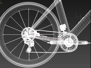 Roadbike trek madone slr 9 disc etap 3D Model