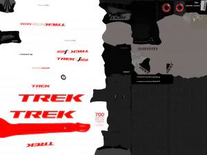 Roadbike trek madone slr 9 disc etap 3D Model
