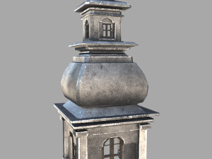 church tower 3Dモデル