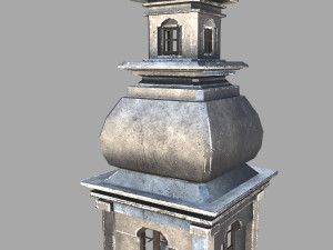 church tower 3Dモデル