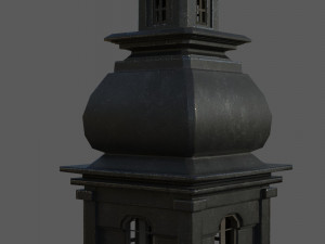 church tower 3Dモデル